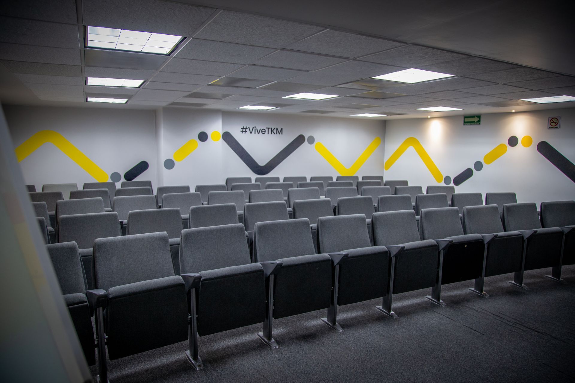 Vista del auditorio en nuestro site de relox