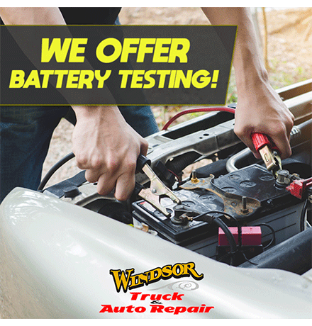 battery testing coupon | Windsor Truck Auto
