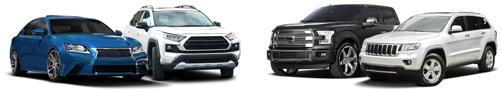 black truck and white suv background | Windsor Truck Auto