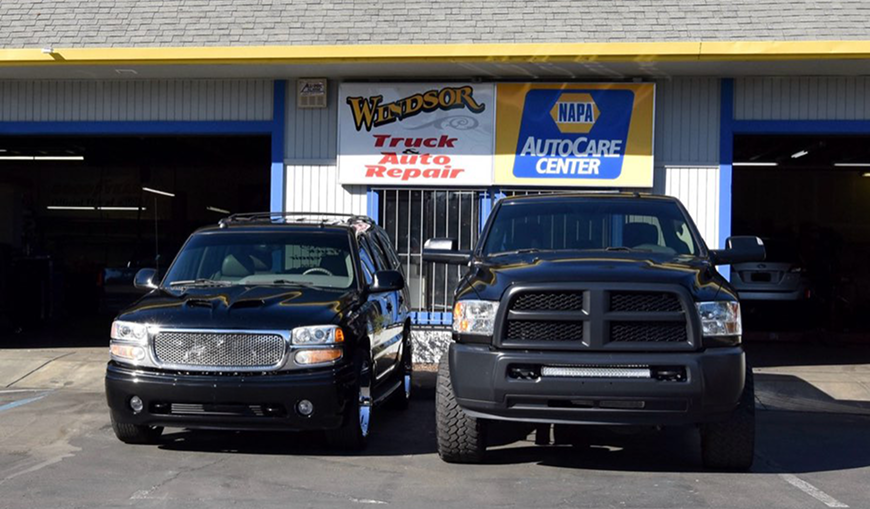 Truck and SUV auto shop front | Windsor Truck Auto