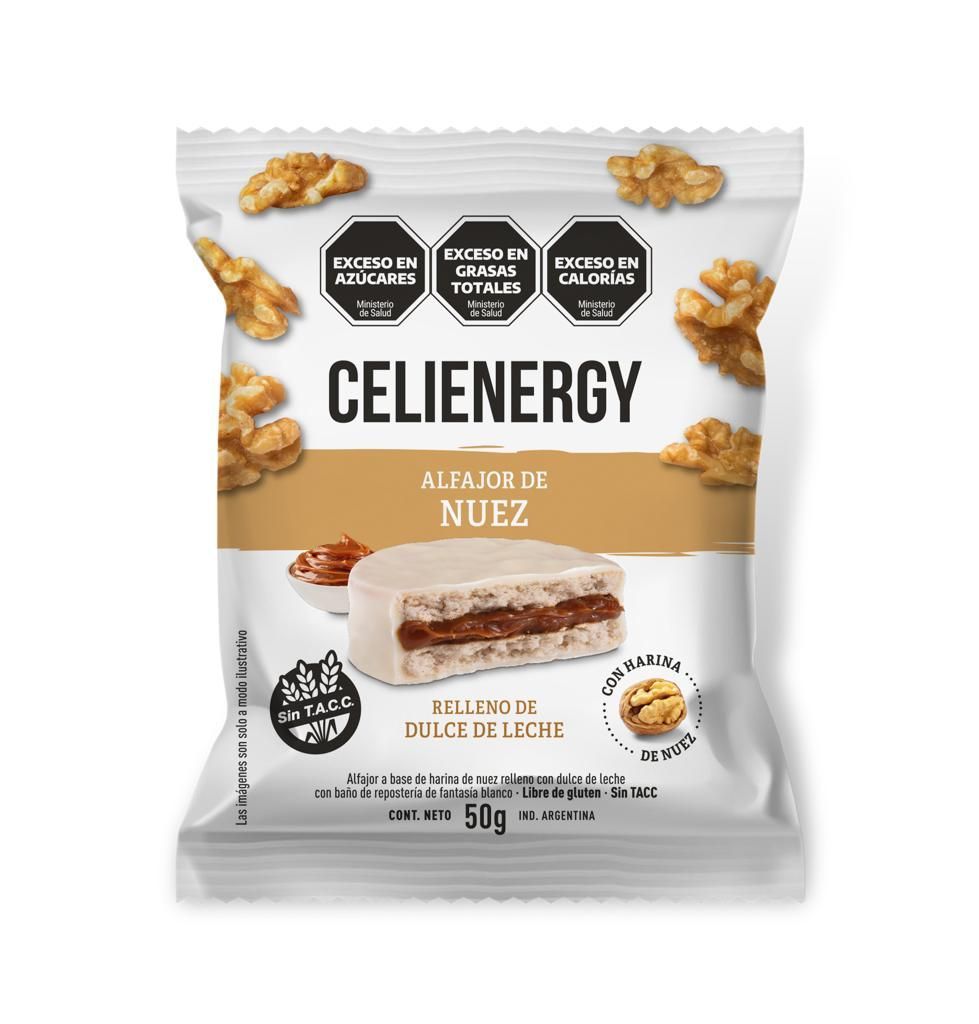 Celienergy Alfajor nuez