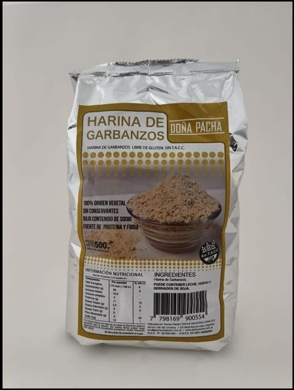 Doña Pacha Premezclas Garbanzo x 500 gr.