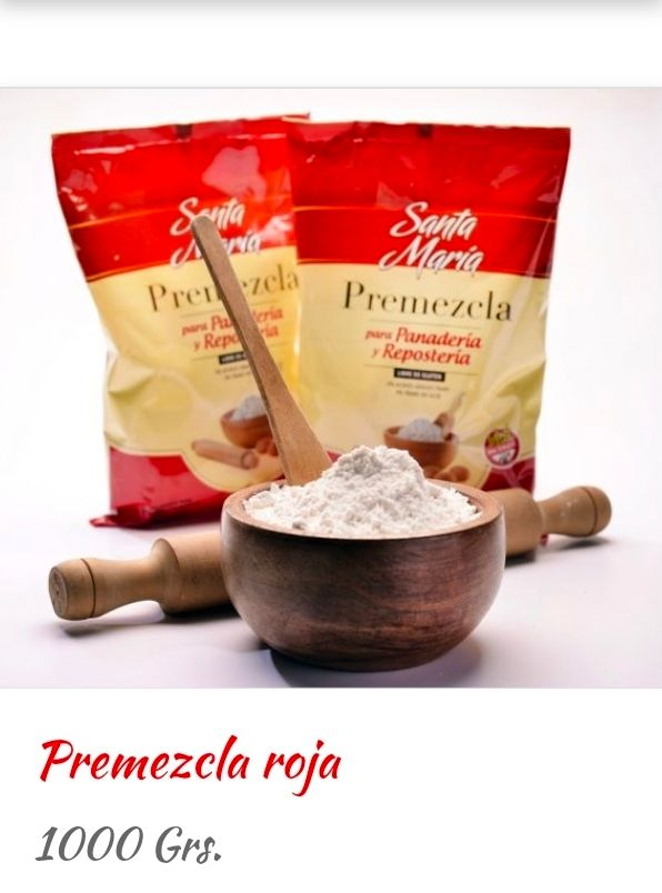 Santa María Premezcla Roja x 1 kg.