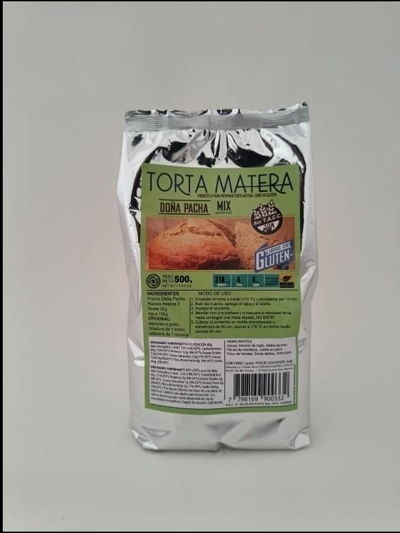 Doña Pacha Torta Matera x 500 gr,