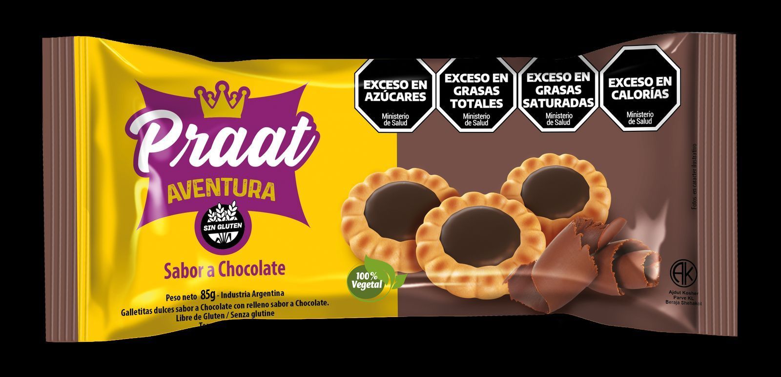 Praat Aventura Vainilla con Chocolate