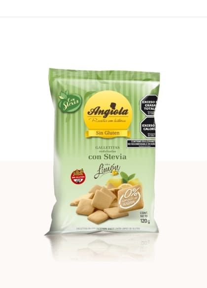 Angiola Sin Azucar Sabor Limón