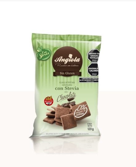 Angiola Sin Azucar Sabor Chocolate