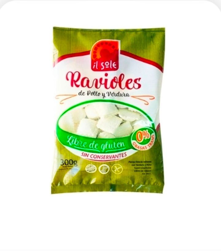 Il Sole Raviol de Pollo y Verdura