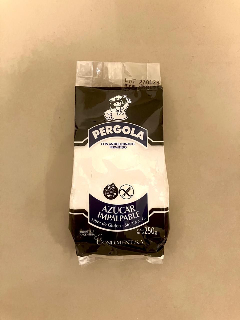 Pergola Azucar Impalpable