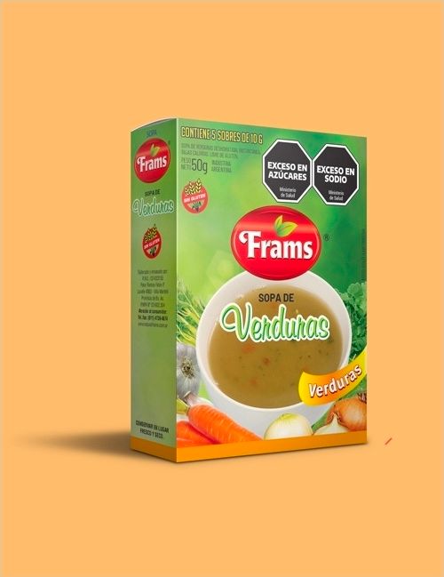Frams Sopas de Verdura Con Sal