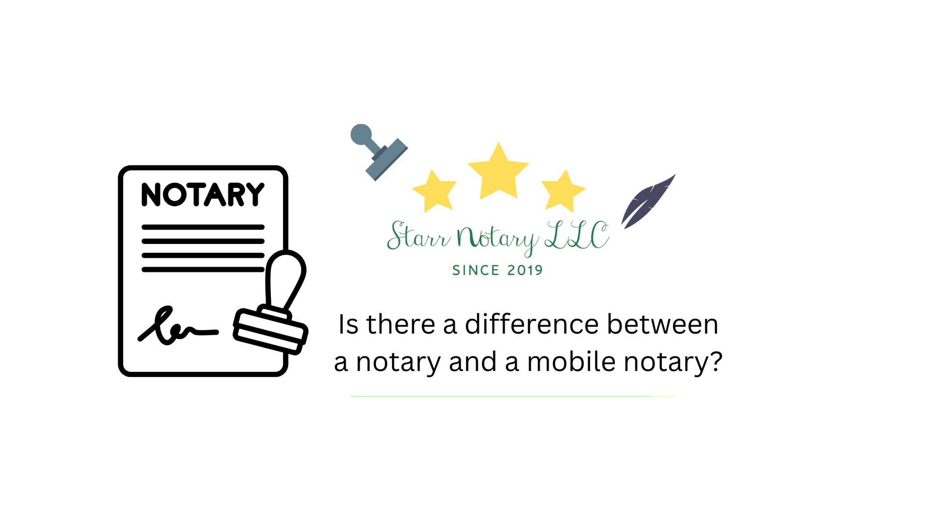 Is there a difference between a notary and a mobile notary ?