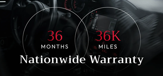 36 months / 36k miles Nationwide Warranty | Union Line Garage