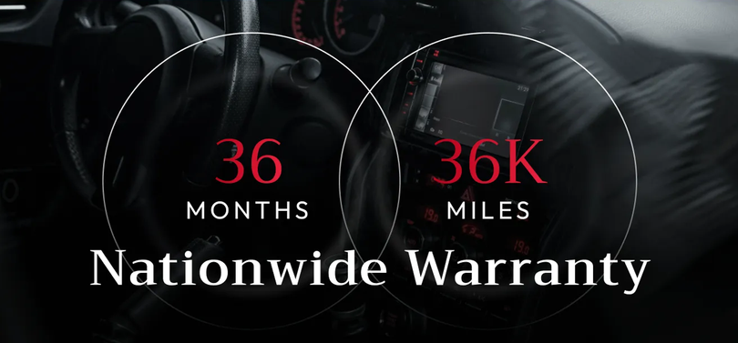 36 months / 36k miles Nationwide Warranty | Union Line Garage