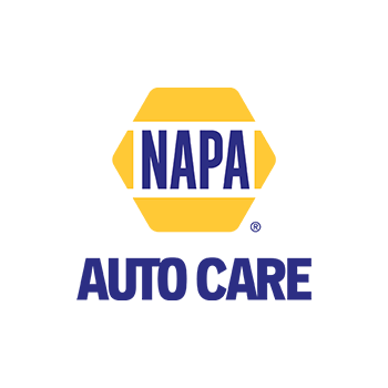 A napa auto care logo on a white background