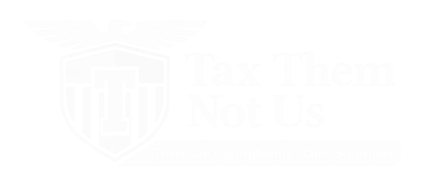 Tax Them Not Us Logo