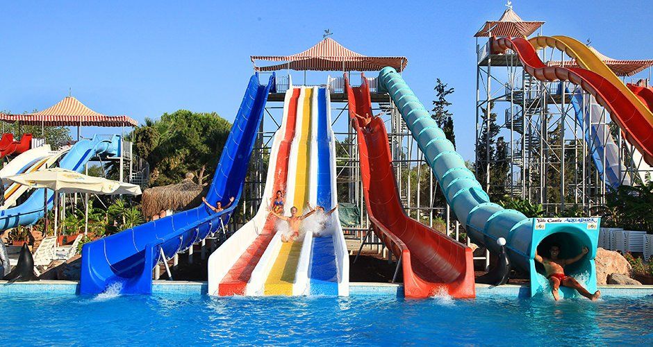 Yalı Castle Aquapark, Water Slides