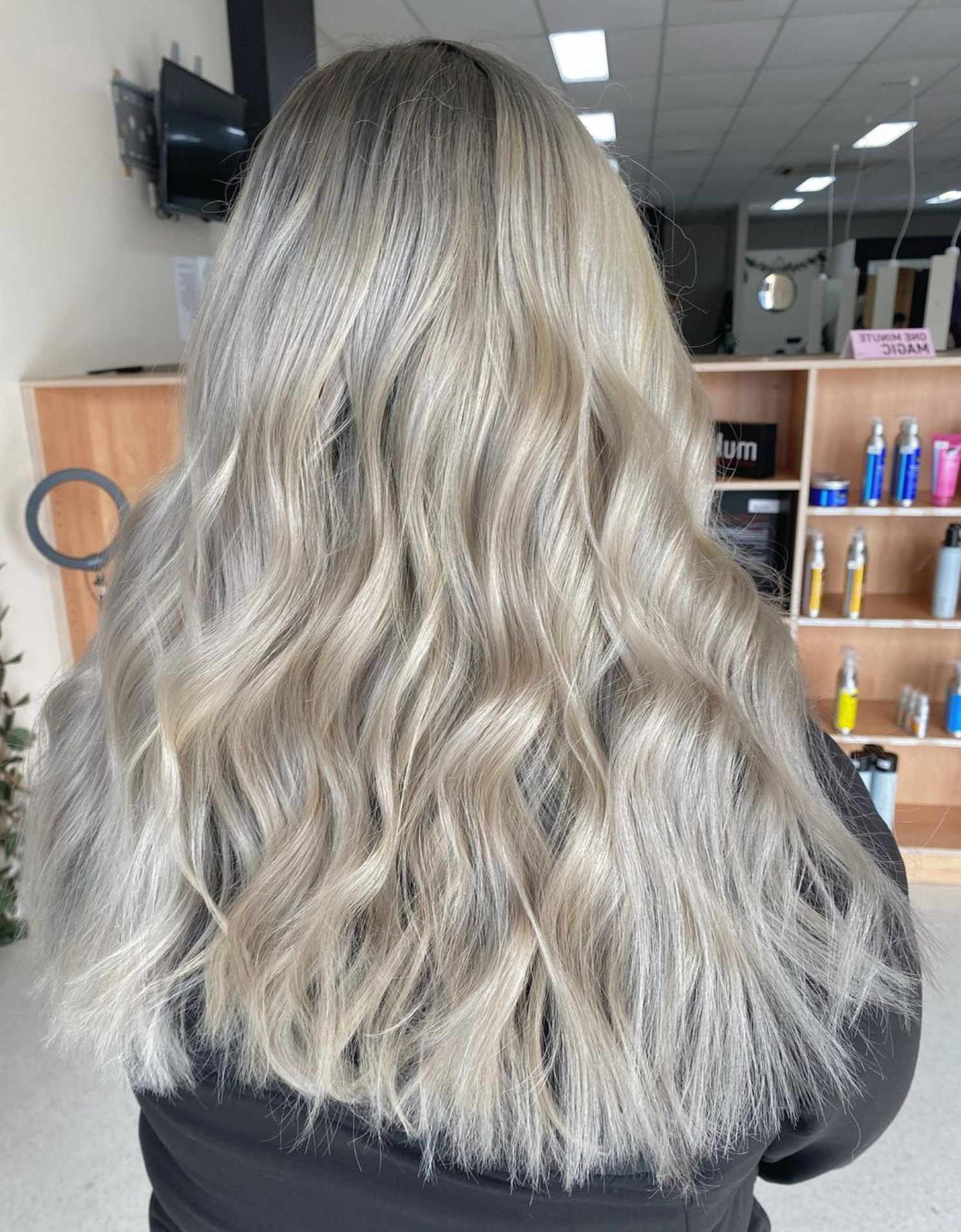 Woman With Blonde Hair Extensions - Salon in Ballarat, VIC