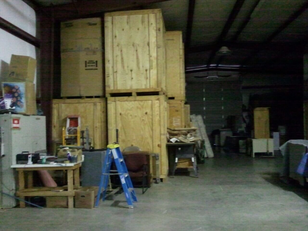 Boxes Inside Storage — Storage Facility in Troutman, NC