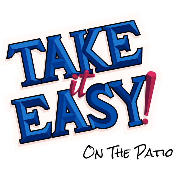 Take it Easy On The Patio Bar Logo