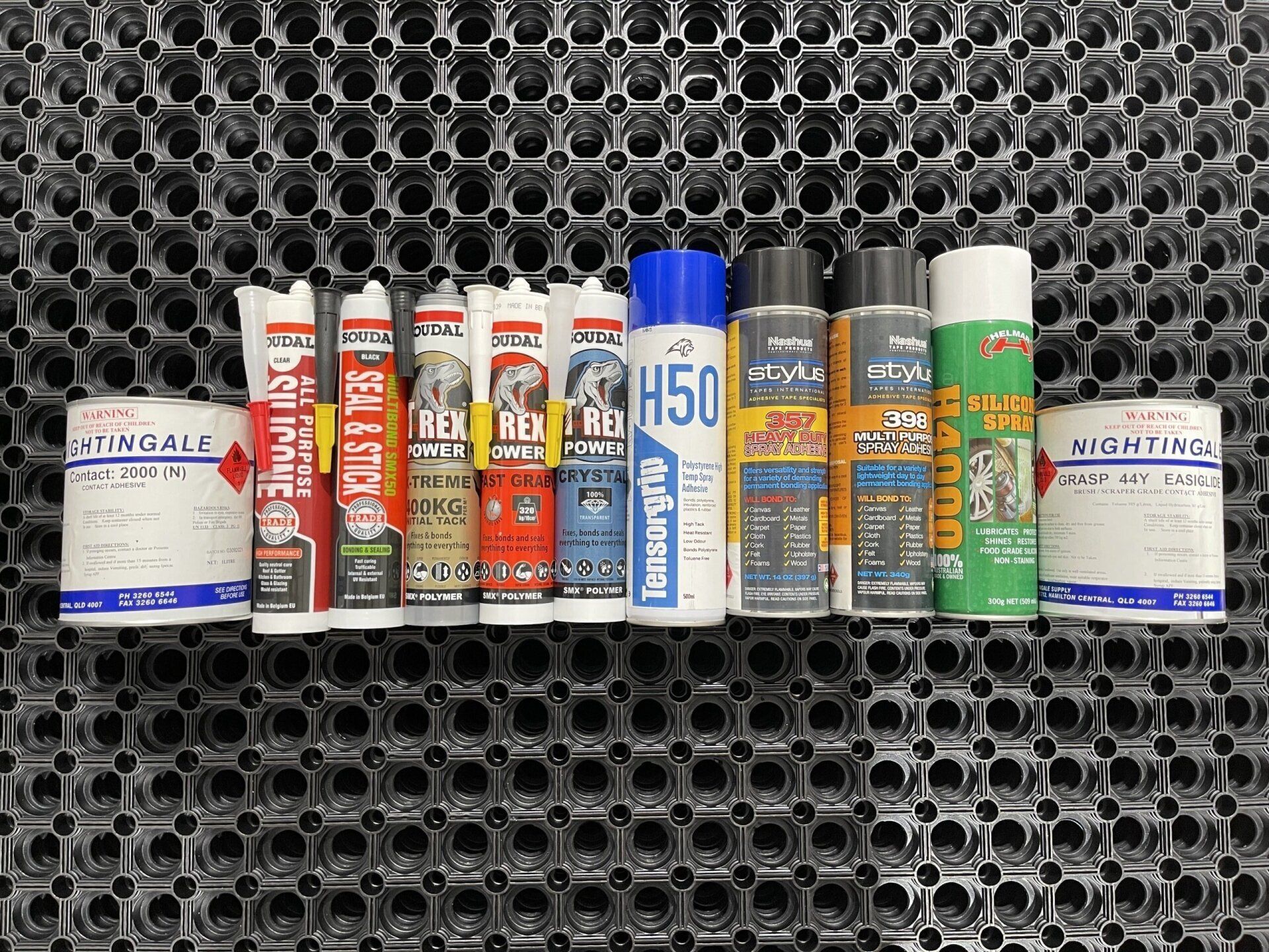 Large Range of Adhesives