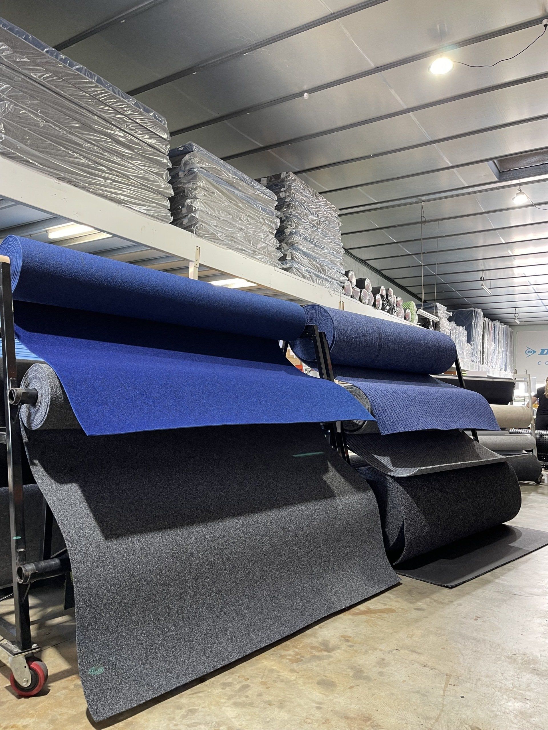 Rolls of Marine Carpet
