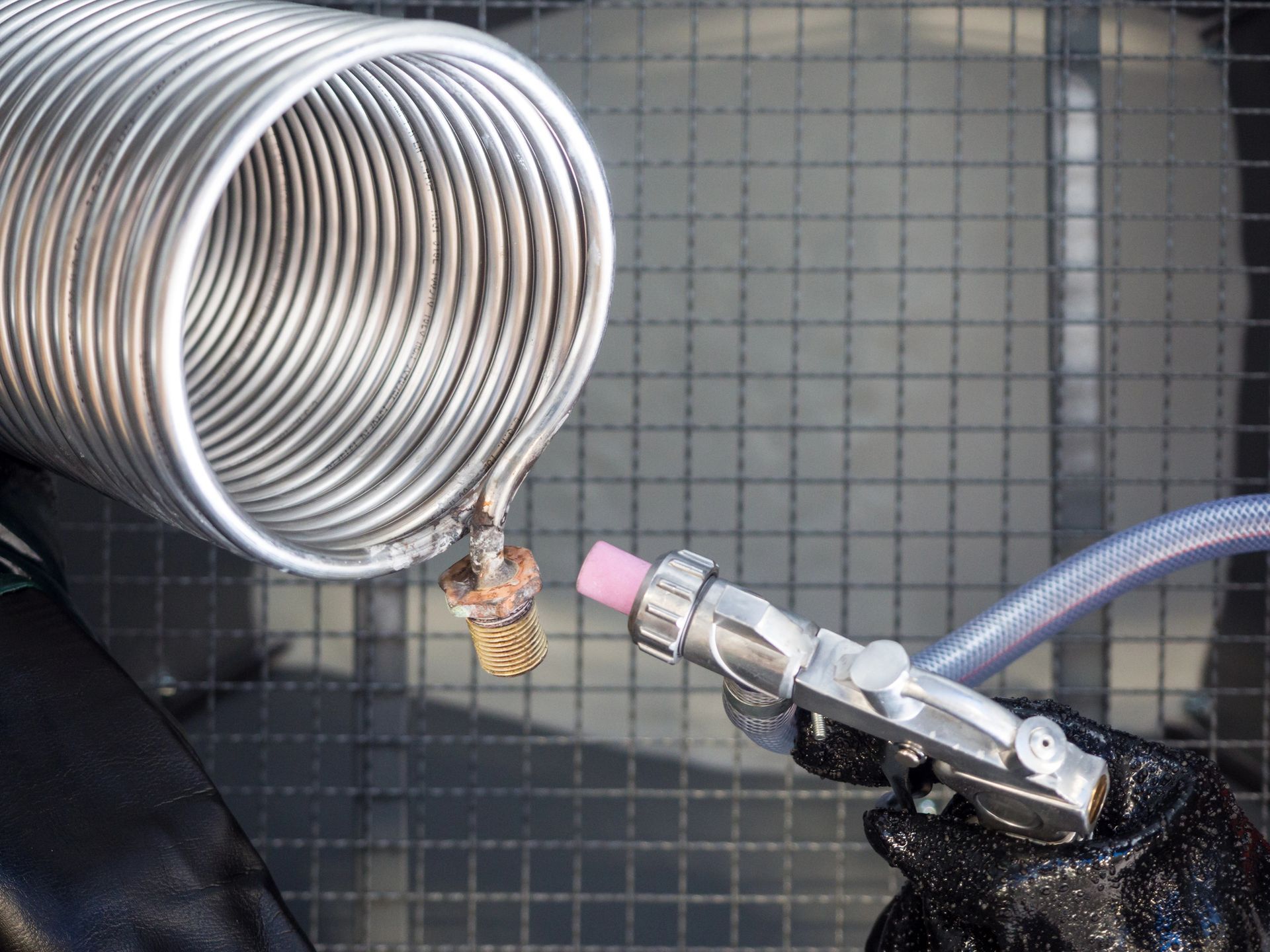 verniciatura termosifone