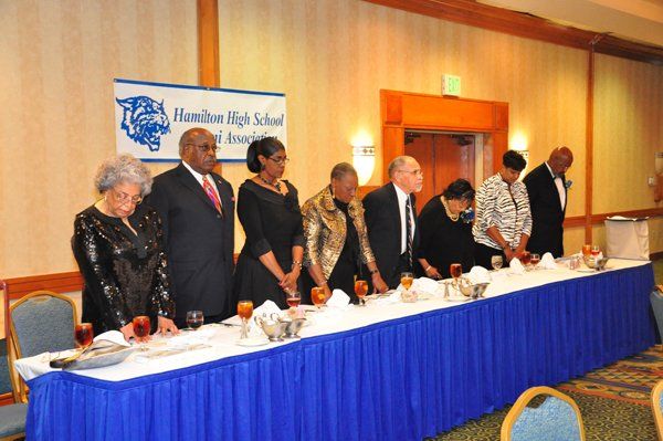 group of people standing