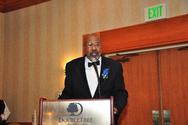 old man doing speech