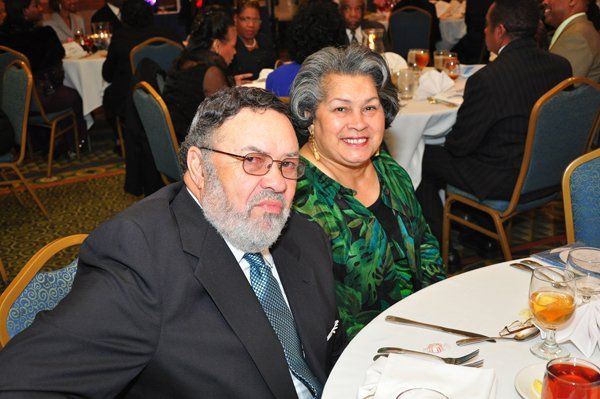 sitting man and woman