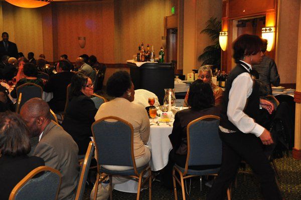 group of people sitting