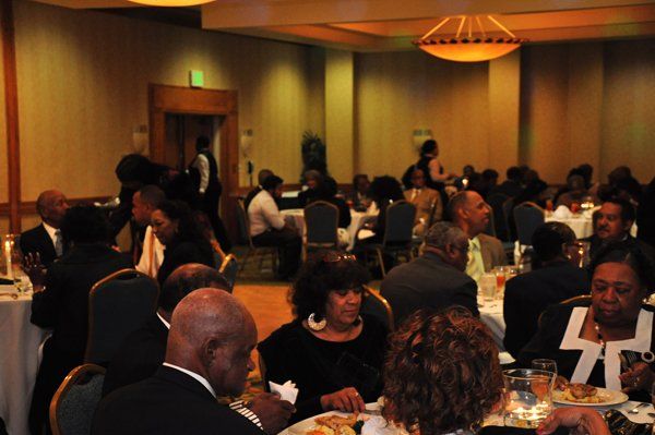 group of people sitting