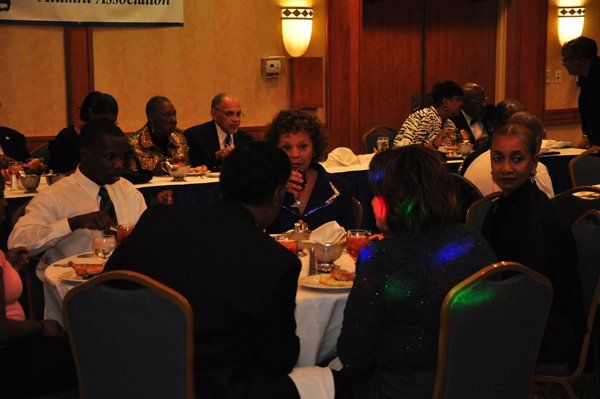 group of people sitting