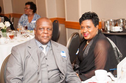 man and woman sitting