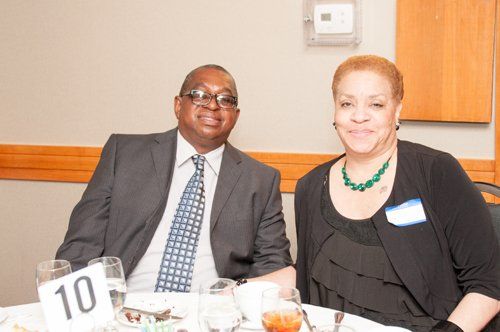 man and woman sitting