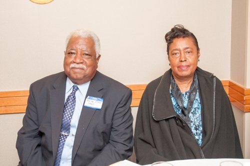 man and woman sitting