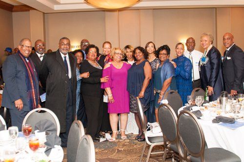 group of people standing