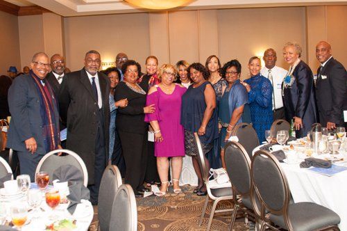 group of people standing