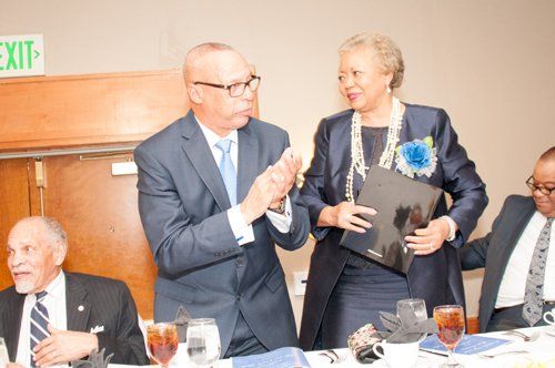 talking woman and man