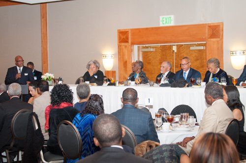 group of people sitting