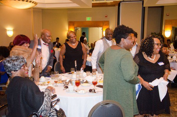 group of people standing