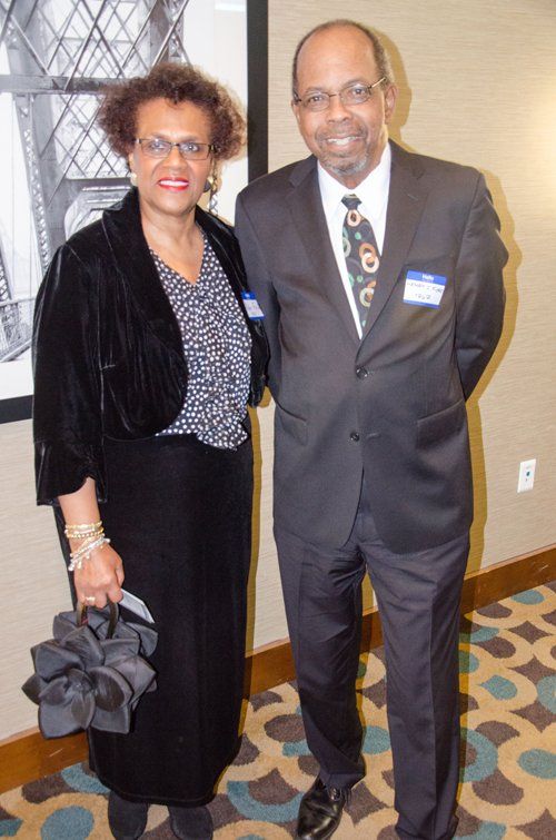 standing man and woman