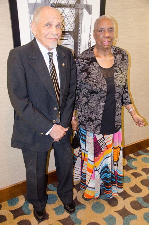 standing man and woman