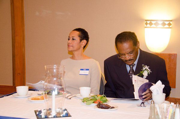 man and woman sitting