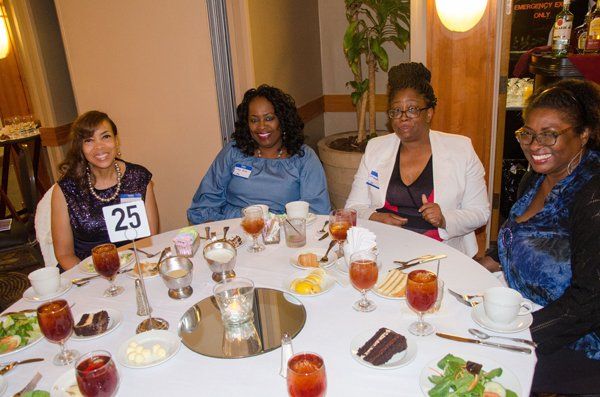 group of people eating