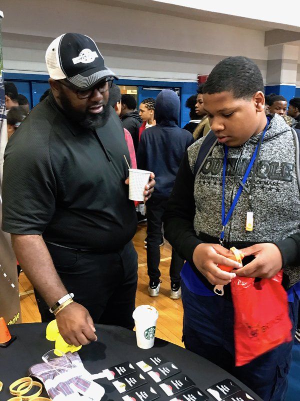 talking man and girl