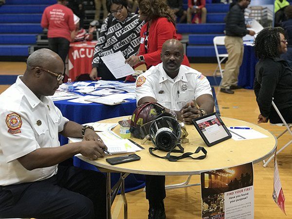 group of people sitting