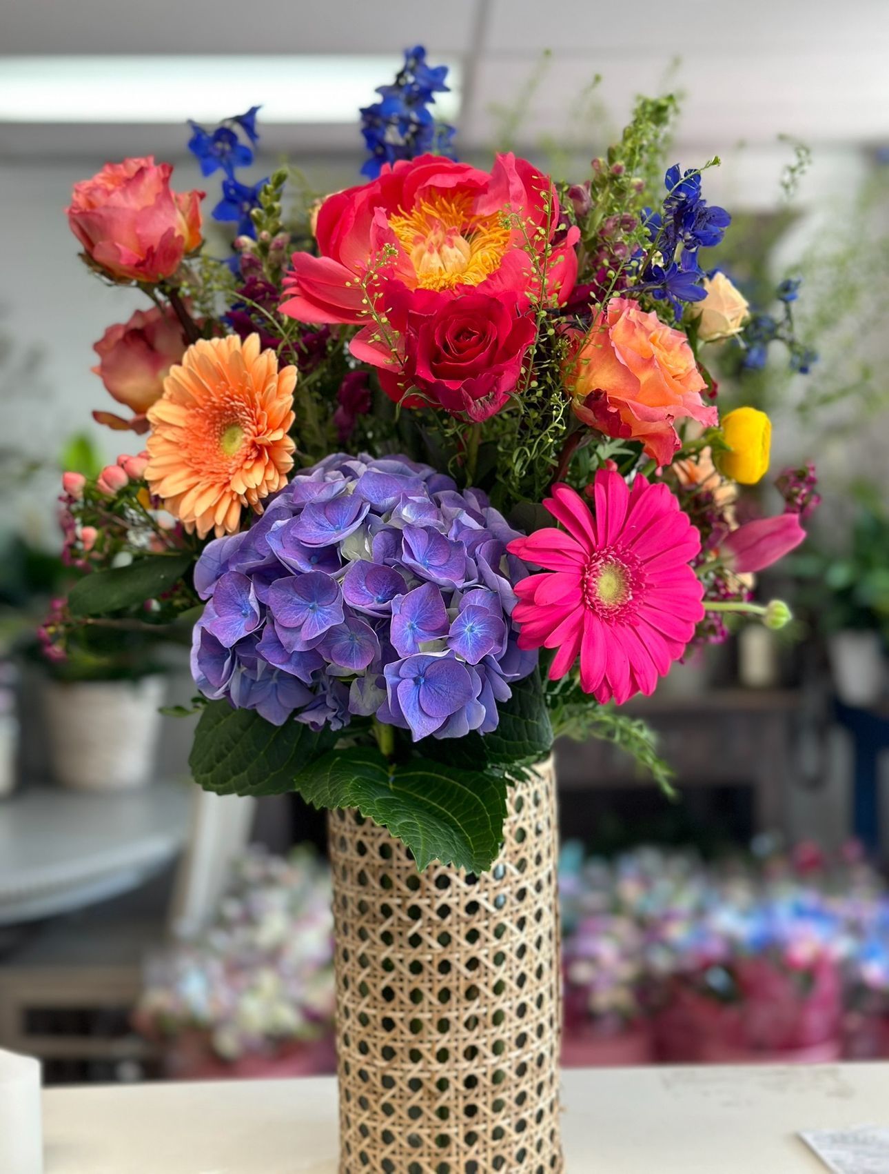 Vibrant Celebration Garden Arrangement