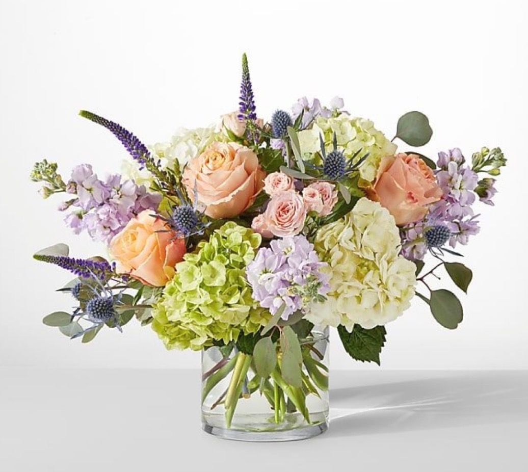 Peach Green Purple Passion