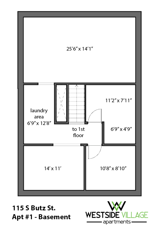 Floor plan- apartmentt 1