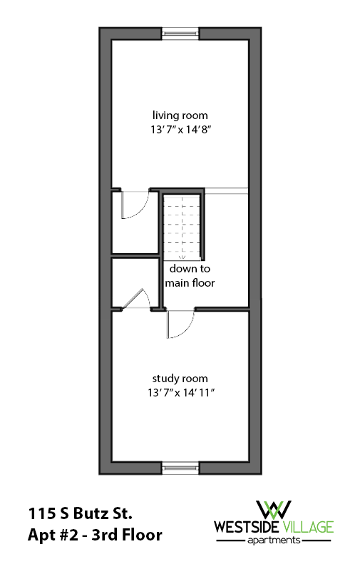 Floor plan- apartment 2